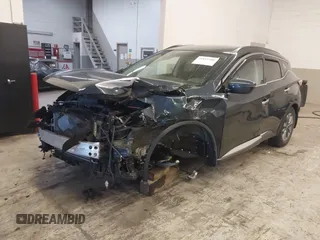 2018 Nissan Murano Platinum with VIN 5N1AZ2MG5JN112709, listed as a IAAI auction lot 41819380 with 57,375 mi miles. Bid and sale history available at carsss.com. Image 22.