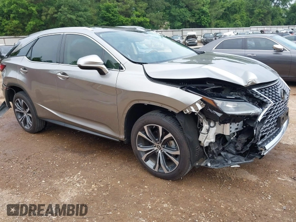 2022 Lexus RX 350 with VIN 2T2HZMAA5NC227037, listed as a IAAI auction lot 42214926 with 44,692 mi miles and . Bid and sale history available at DreamBid. Image 1.