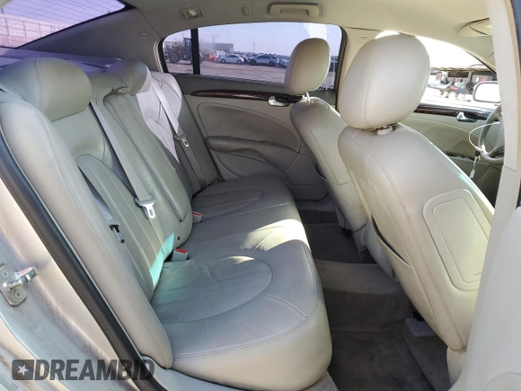 2011 Buick Lucerne CXL with VIN 1G4HC5EM7BU148074, listed as a Copart auction lot 50643555 with 127,734 mi miles and Salvage Title. Bid and sale history available at DreamBid. Image 10.