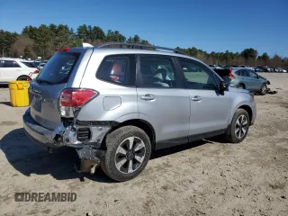 2017 Subaru Forester with VIN JF2SJABC1HH499490, listed as a Copart auction lot 52623015 with 76,068 mi miles and Salvage Title. Bid and sale history available at carsss.com. Image 3.