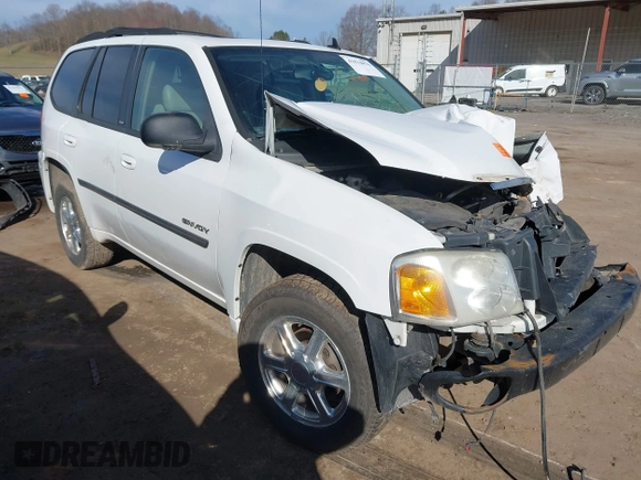2006 GMC Envoy SLT with VIN 1GKDT13S962320043, listed as a IAAI auction lot 41834076 with 1 mi miles. Bid and sale history available at carsss.com. Image 1.