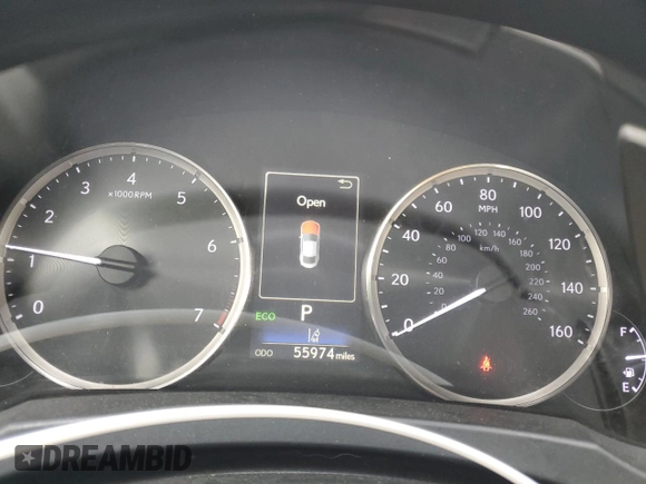 2020 Lexus RC 300 with VIN JTHD85EC0L5006042, listed as a Copart auction lot 84069864 with 55,974 mi miles and Non repairable. Bid and sale history available at DreamBid. Image 9.