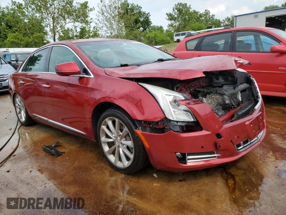 2013 Cadillac XTS Luxury with VIN 2G61P5S33D9121169, listed as a Copart auction lot 56491273 with 125,323 mi miles and Salvage title. Bid and sale history available at DreamBid. Image 4.