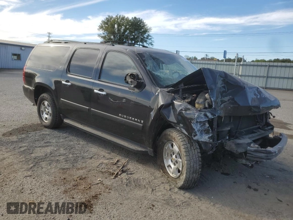 2008 Chevrolet Suburban LT w/2LT with VIN 3GNFC16048G195940, listed as a Copart auction lot 76614334 with Not Provided miles and Salvage Title. Bid and sale history available at carsss.com. Image 4.