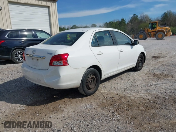 2009 Toyota Yaris with VIN JTDBT903991303431, listed as a IAAI auction lot 41794505 with 183,917 mi miles. Bid and sale history available at carsss.com. Image 4.