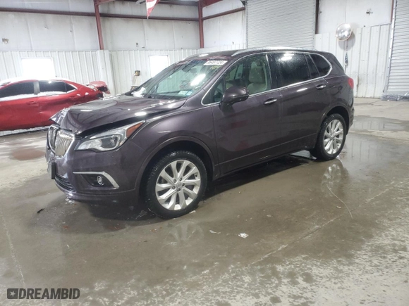 2018 Buick Envision Premium with VIN LRBFX3SXXJD002106, listed as a Copart auction lot 86497724 with 0 mi miles and Salvage Title. Bid and sale history available at carsss.com. Image 1.