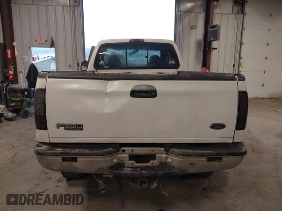 1999 Ford F-250 XL with VIN 1FTNX21F0XEC87465, listed as a IAAI auction lot 41244283 with 235,559 mi miles and . Bid and sale history available at DreamBid. Image 16.