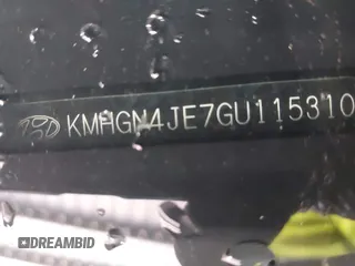 2016 Hyundai Genesis 3.8L z VIN KMHGN4JE7GU115310, wystawiony jako IAAI lot #42196683 z przebiegiem 72 814 mil mil oraz . Historia ofert i sprzedaży dostępna na DreamBid. Obrazek 9.