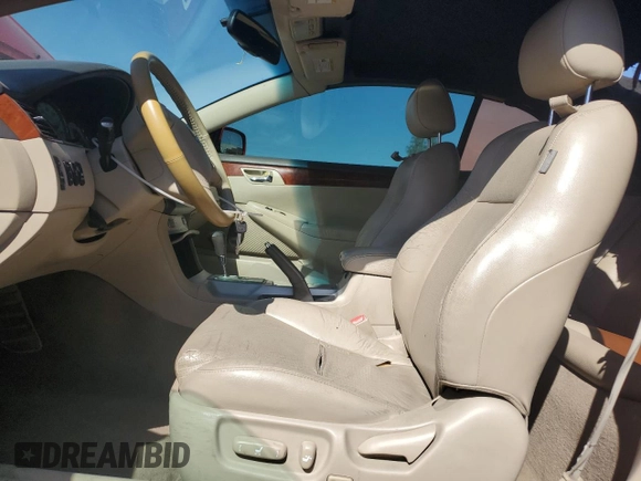 2006 Toyota Solara SE V6 with VIN 4T1FA38P46U099039, listed as a Copart auction lot 53074705 with 186,409 mi miles and Salvage Title. Bid and sale history available at carsss.com. Image 7.