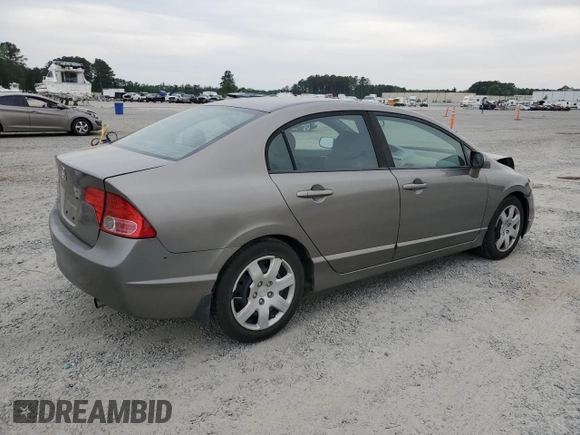 2008 Honda Civic LX z VIN 1HGFA16508L024861, wystawiony jako Copart lot #54228605 z przebiegiem 169 717 mil mil oraz Szkoda całkowita • Salvage title. Historia ofert i sprzedaży dostępna na DreamBid. Obrazek 3.