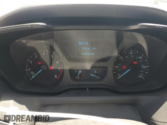 2015 Ford Transit XL with VIN 1FBZX2ZM5FKB26506, listed as a Copart auction lot 57440905 with 98,487 mi miles and Salvage title. Bid and sale history available at DreamBid. Image 9.