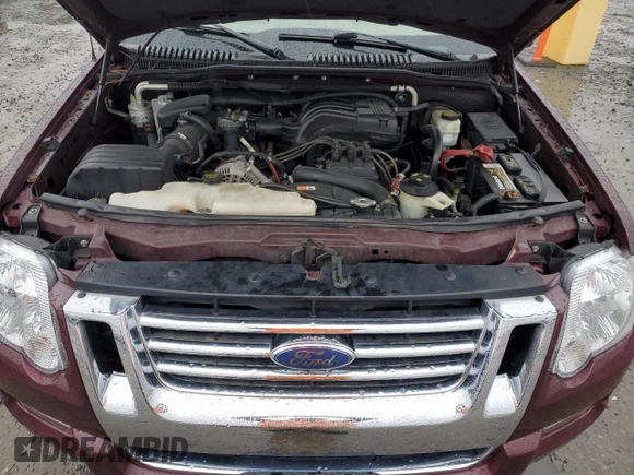 2008 Ford Explorer Sport Trac Limited with VIN 1FMEU33E68UA60707, listed as a Copart auction lot 45011225 with 196,367 mi miles and Salvage title. Bid and sale history available at DreamBid. Image 11.