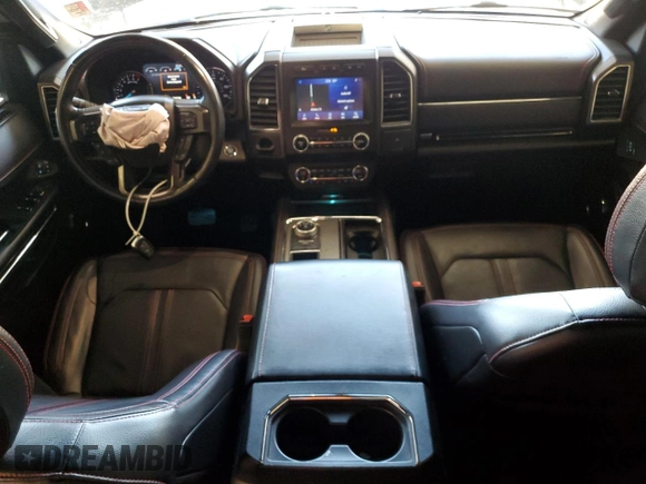 2021 Ford Expedition Max Limited z VIN 1FMJK1KT2MEA76688, wystawiony jako Copart lot #43346315 z przebiegiem 84 437 mil mil oraz Szkoda całkowita • Salvage title. Historia ofert i sprzedaży dostępna na DreamBid. Obrazek 8.