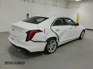 2024 Cadillac CT4 Luxury z VIN 1G6DA5RK3R0129124, wystawiony jako Copart lot #81768174 z przebiegiem 13 452 mil mil oraz Czysty tytuł • Clean title. Historia ofert i sprzedaży dostępna na DreamBid. Obrazek 3.