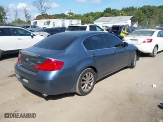 2007 Infiniti G35 Sedan G35x with VIN JNKBV61F77M804930, listed as a IAAI auction lot 37745184 with 130,541 mi miles. Bid and sale history available at carsss.com. Image 4.