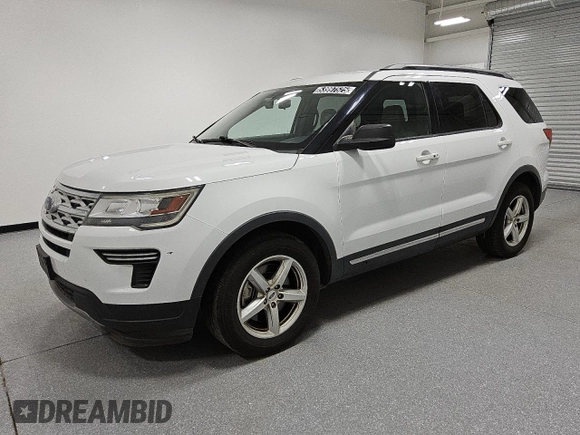2018 Ford Explorer XLT with VIN 1FM5K7DH1JGC42552, listed as a Copart auction lot 53997525 with 159,515 mi miles and Clean Title. Bid and sale history available at DreamBid. Image 1.