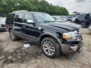 2017 Ford Expedition XLT z VIN 1FMJU1HT3HEA43562, wystawiony jako Copart lot #60684635 z przebiegiem 77 306 mil mil oraz Szkoda całkowita • Salvage title. Historia ofert i sprzedaży dostępna na DreamBid. Obrazek 4.