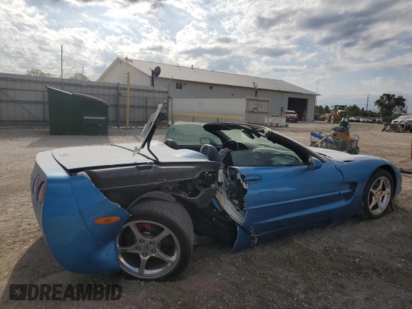 2000 Chevrolet Corvette with VIN 1G1YY32G0Y5116605, listed as a Copart auction lot 72170424 with 53,877 mi miles and Salvage Title. Bid and sale history available at carsss.com. Image 3.