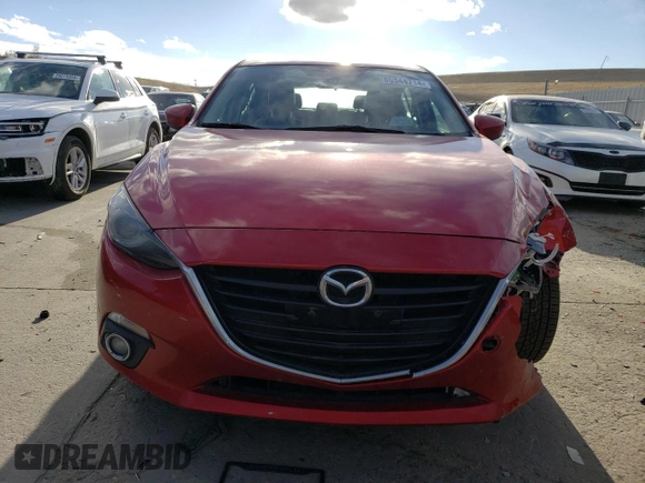 2014 Mazda 3 S Touring with VIN JM1BM1L30E1190845, listed as a Copart auction lot 85344714 with 123,775 mi miles and Salvage Title. Bid and sale history available at DreamBid. Image 5.