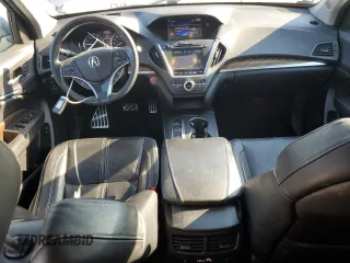 2017 Acura MDX Sport Hybrid w/Advance Pkg with VIN 5FRYD7H75HB002114, listed as a Copart auction lot 73378684 with 120,752 mi miles and Salvage Title. Bid and sale history available at carsss.com. Image 8.