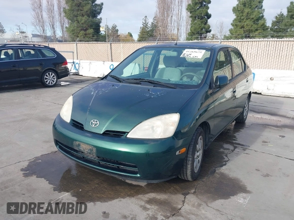 2002 Toyota Prius with VIN JT2BK18U820062497, listed as a IAAI auction lot 41265675 with 190,694 mi miles. Bid and sale history available at carsss.com. Image 6.