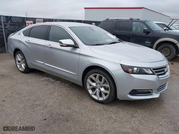 2018 Chevrolet Impala Premier with VIN 2G1125S35J9141181, listed as a IAAI auction lot 41554013 with 108,549 mi miles. Bid and sale history available at carsss.com. Image 1.