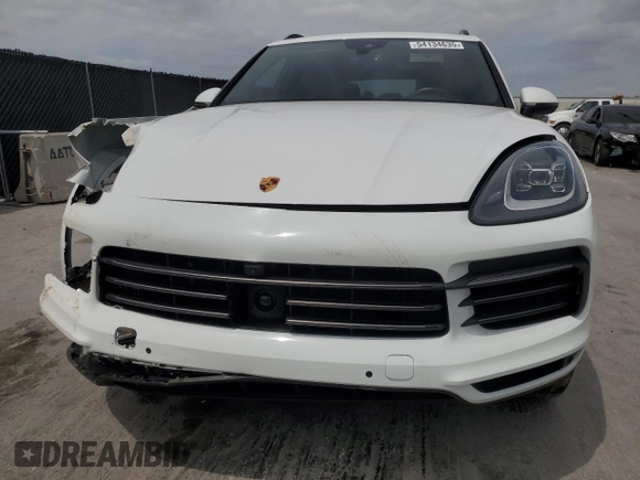 2023 Porsche Cayenne with VIN WP1AA2AY9PDA03207, listed as a Copart auction lot 54134635 with 19,526 mi miles and Salvage title. Bid and sale history available at DreamBid. Image 5.
