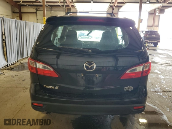2012 Mazda 5 Touring with VIN JM1CW2CL1C0110282, listed as a Copart auction lot 69524284 with 108,872 mi miles and Salvage Title. Bid and sale history available at DreamBid. Image 6.