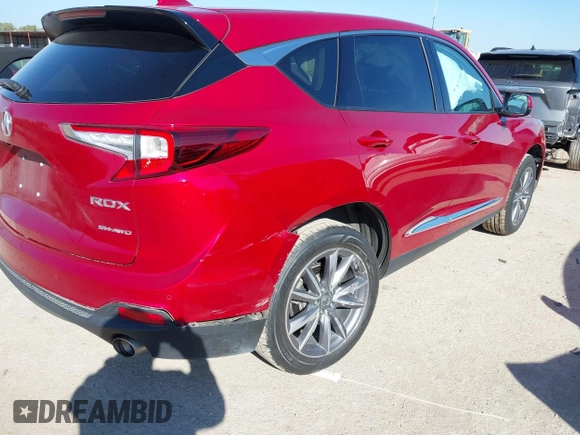 2019 Acura RDX Technology with VIN 5J8TC2H59KL001912, listed as a IAAI auction lot 40554335 with 45,986 mi miles and . Bid and sale history available at DreamBid. Image 6.