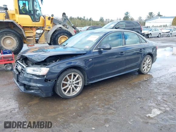 2014 Audi A4 Premium Plus with VIN WAUFFAFL7EN044343, listed as a IAAI auction lot 41636051 with 126,610 mi miles. Bid and sale history available at carsss.com. Image 17.
