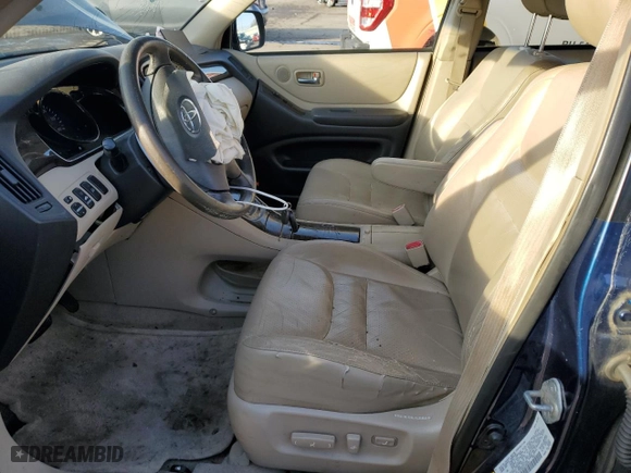 2003 Toyota Highlander with VIN JTEHF21A530100289, listed as a Copart auction lot 86920994 with 183,883 mi miles and Salvage Title. Bid and sale history available at carsss.com. Image 7.