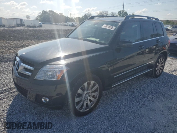 2011 Mercedes-Benz GLK GLK 350 with VIN WDCGG8HB8BF639266, listed as a Copart auction lot 52971075 with 83,249 mi miles and Salvage Title. Bid and sale history available at carsss.com. Image 1.