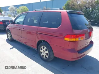 2003 Honda Odyssey EX-L with VIN 5FNRL18963B009184, listed as a IAAI auction lot 42004581 with 125,788 mi miles and . Bid and sale history available at DreamBid. Image 3.