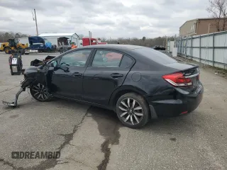 2015 Honda Civic Sedan EX-L with VIN 2HGFB2F95FH500991, listed as a Copart auction lot 51666015 with 0 mi miles and Clean Title. Bid and sale history available at carsss.com. Image 2.