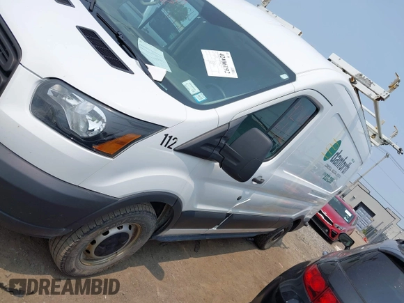 2015 Ford Transit Cargo with VIN 1FTNE2CM4FKA29323, listed as a IAAI auction lot 42406192 with 156,493 mi miles and . Bid and sale history available at DreamBid. Image 14.