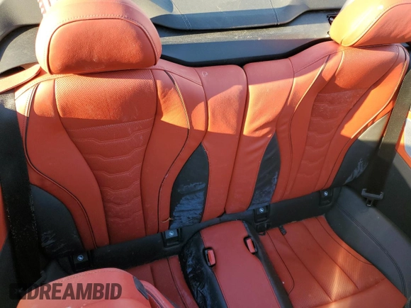 2019 BMW 8 Series M850i xDrive with VIN WBAFY4C55KBX29701, listed as a Copart auction lot 72955333 with Not provided miles and Salvage title. Bid and sale history available at DreamBid. Image 10.
