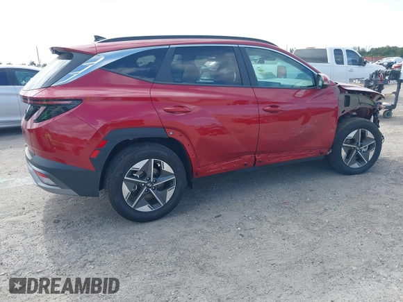 2025 Hyundai Tucson SEL Convenience with VIN 5NMJC3DE2SH475137, listed as a IAAI auction lot 41306350 with 808 mi miles. Bid and sale history available at carsss.com. Image 4.