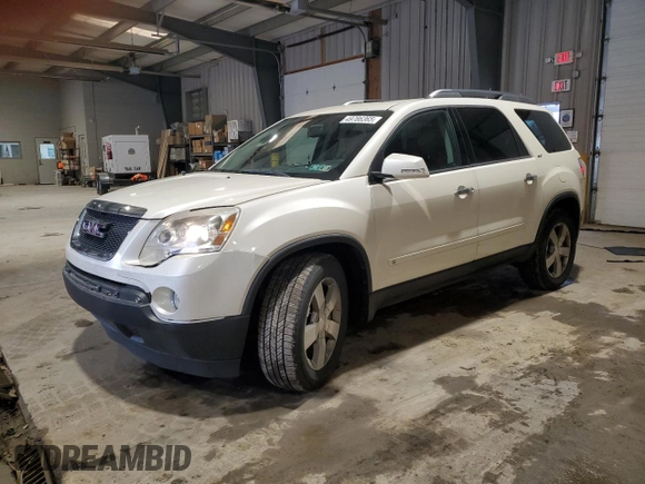 2009 GMC Acadia SLT1 with VIN 1GKER23DX9J219842, listed as a Copart auction lot 49786365 with 160,818 mi miles and Salvage Title. Bid and sale history available at carsss.com. Image 1.