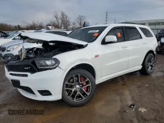 2020 Dodge Durango SRT with VIN 1C4SDJGJXLC257560, listed as a Copart auction lot 46684895 with 103,602 mi miles and Non Repairable. Bid and sale history available at carsss.com. Image 1.