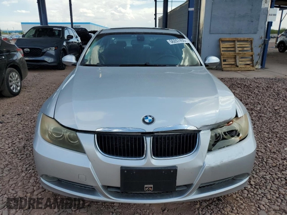 2008 BMW 3 Series 328i with VIN WBAVC53578FZ87946, listed as a Copart auction lot 56207455 with 250,443 mi miles and Salvage title. Bid and sale history available at DreamBid. Image 5.