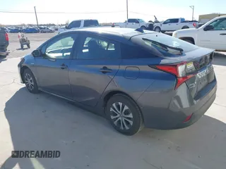 2019 Toyota Prius LE with VIN JTDL9RFUXK3012952, listed as a IAAI auction lot 41134169 with 76,125 mi miles and . Bid and sale history available at DreamBid. Image 1.