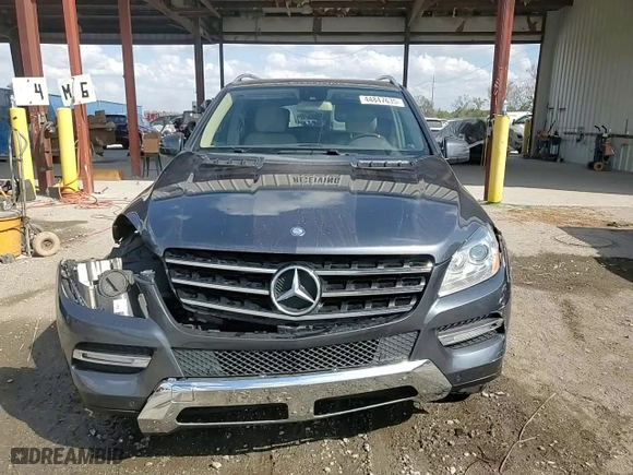 2012 Mercedes-Benz M-Class ML 350 with VIN 4JGDA5HBXCA066874, listed as a Copart auction lot 44847635 with NaN miles and Salvage Title. Bid and sale history available at carsss.com. Image 14.