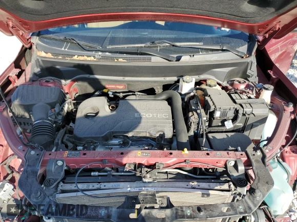 2018 GMC Terrain SLT with VIN 3GKALPEV1JL351016, listed as a Copart auction lot 44307305 with 113,375 mi miles and Salvage Title. Bid and sale history available at DreamBid. Image 12.