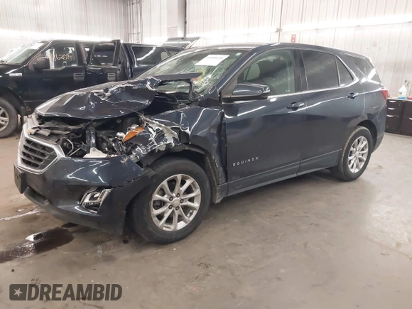 2019 Chevrolet Equinox LT with VIN 3GNAXUEV1KL264191, listed as a IAAI auction lot 41890226 with 121,357 mi miles. Bid and sale history available at carsss.com. Image 18.