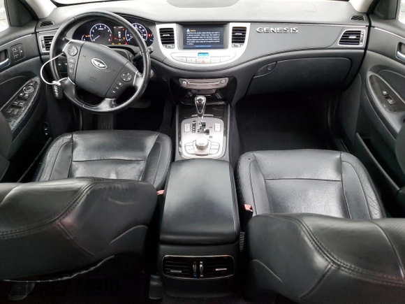 2012 Hyundai Genesis 5.0L R-Spec with VIN KMHGC4DH1CU203677, listed as a Copart auction lot 72848124 with 116,897 mi miles and Salvage Title. Bid and sale history available at carsss.com. Image 8.