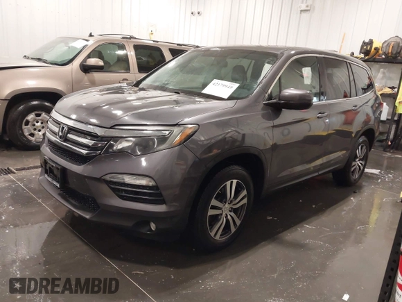 2017 Honda Pilot EX-L z VIN 5FNYF6H58HB105029, wystawiony jako IAAI lot #42179949 z przebiegiem 143 170 mil mil oraz . Historia ofert i sprzedaży dostępna na DreamBid. Obrazek 2.