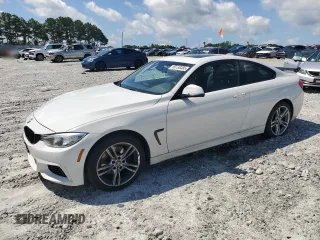 2015 BMW 4 Series 428i xDrive with VIN WBA3N5C59FK197893, listed as a Copart auction lot 60730385 with 91,163 mi miles and Salvage title. Bid and sale history available at DreamBid. Image 1.