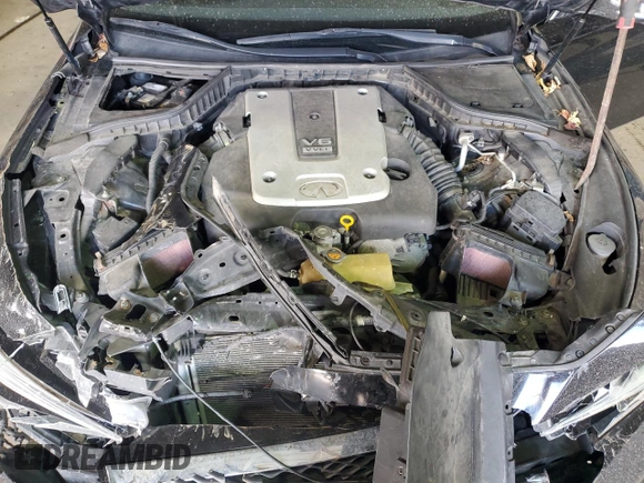 2014 Infiniti Q50 Premium with VIN JN1BV7AR6EM705632, listed as a Copart auction lot 46681505 with 92,869 mi miles and Salvage Title. Bid and sale history available at carsss.com. Image 11.