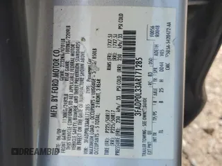 2010 Ford Fusion Hybrid с VIN 3FADP0L33AR171285, выставлен на аукционе Copart как лот 64983995 с пробегом 166 596 миль миль и Чистый • Clean title. История ставок и продаж доступна на DreamBid. Изображение 12.