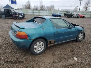 1995 Honda del Sol S with VIN JHMEG1148SS002982, listed as a Copart auction lot 51444105 with 259,020 mi miles and Salvage Title. Bid and sale history available at carsss.com. Image 3.